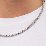 collana acciaio uomo