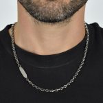 collana acciaio uomo