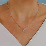 collana con acquamarina