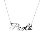 collana con il nome