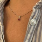 collana con rubino