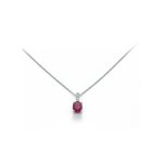 collana con rubino