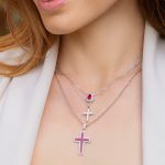 collana croce donna