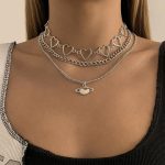 collana donna argento
