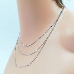 collana donna argento