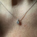 collana donna oro bianco