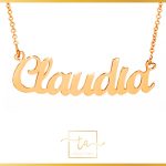 collana in oro con nome