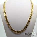 collana in oro uomo