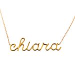 collana nome oro