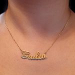 collana nome oro
