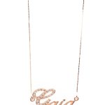 collana nome oro