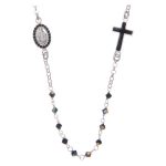collana rosario uomo