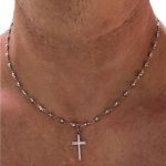 collana rosario uomo