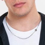 collana rosario uomo